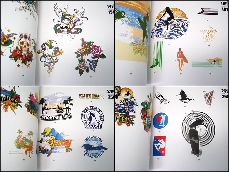 グラフィック素材集 ロック&ストリートカルチャー505